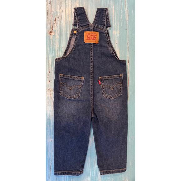 Levi Strauss & Co Demin Overalls Size 18 M - Picture 2 of 4